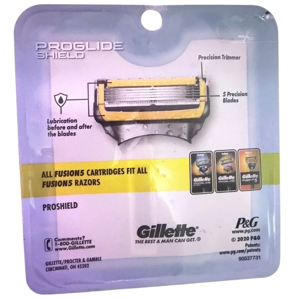 8 Gillette Fusion Proshield Razor Blades Flexball Power Shaver Refill Cartridges